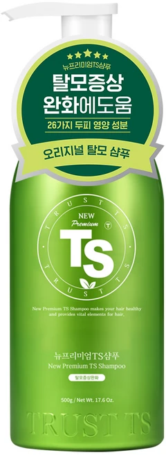 TS 뉴프리미엄 탈모증상완화 샴푸, 500g, 1개 - 쿠팡