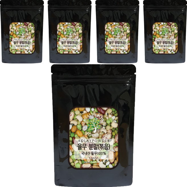 스쿨아이 국내산 율무 분말 볶음, 200g, 5개