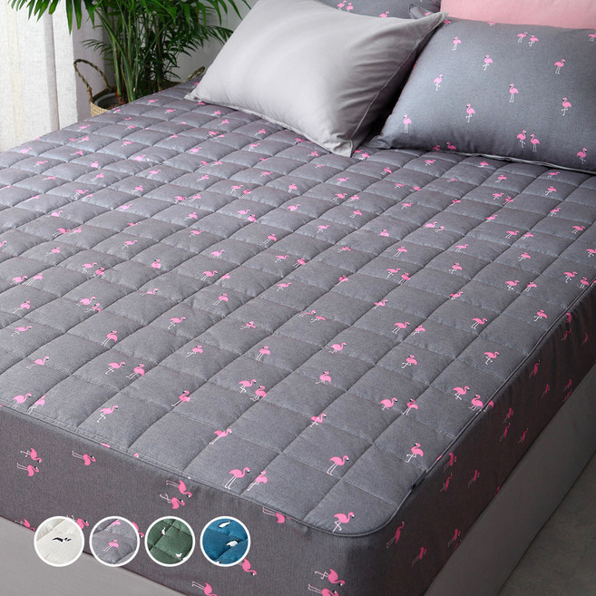 타카타카 프리미엄 나노 화이바 누빔 매트리스 커버