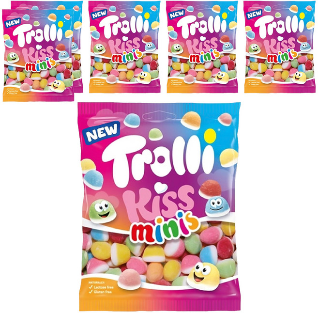 Trolli 多利軟糖 迷你點點造型, 100g, 6包