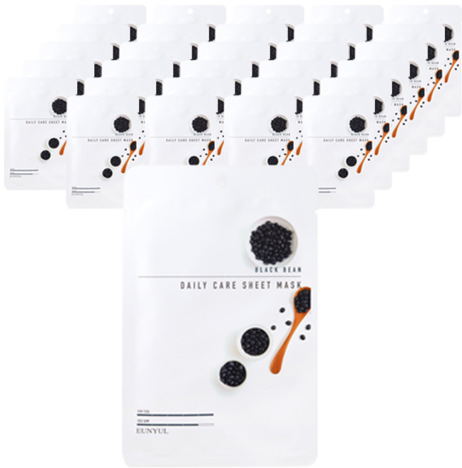 은율 검은콩 데일리 케어 시트 마스크, 1개입, 30개