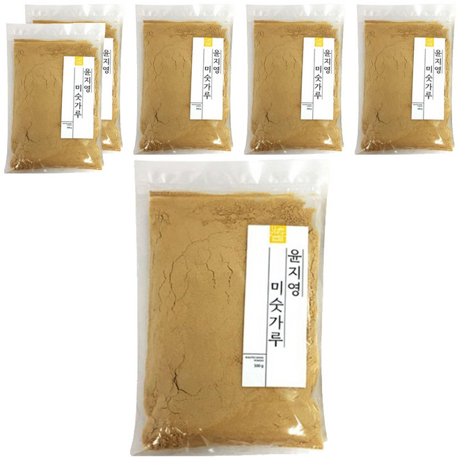 윤지영 미숫가루, 500g, 6개