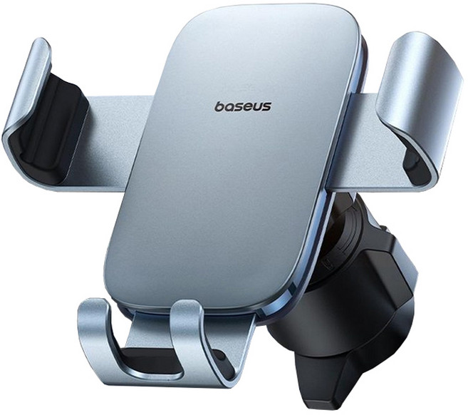 베이스어스 메탈에이지3 그래비티 송풍구형 차량용 거치대, 1개, 그레이