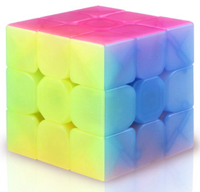 치이큐브 워리어W 큐브 3 x 3, 젤리, 1개