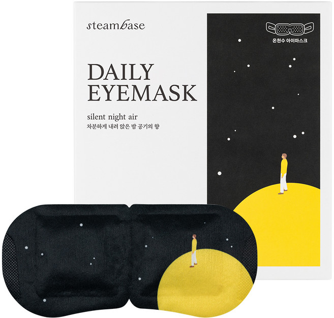 스팀베이스 데일리 아이마스크 밤공기향 14매입, 5매입, 1개
