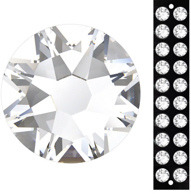 와사비네코 미미츠보 쥬얼리 귀지압패치 XL 6.4mm 20p, 크리스탈20pcs_XL(6.4mm), 1개