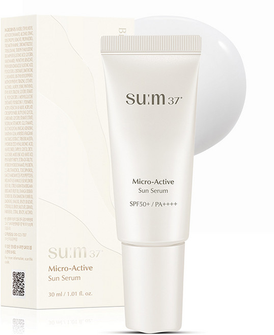 숨37도 마이크로액티브 선 세럼 SPF50+ PA++++, 30ml, 1개