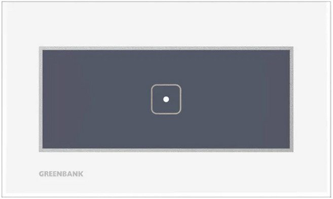 GREENBANK 綠銀 G-Switch T1 無線智能一開關 Apple HomeKit 台灣專用規格 支援雙切 銀色, 1個