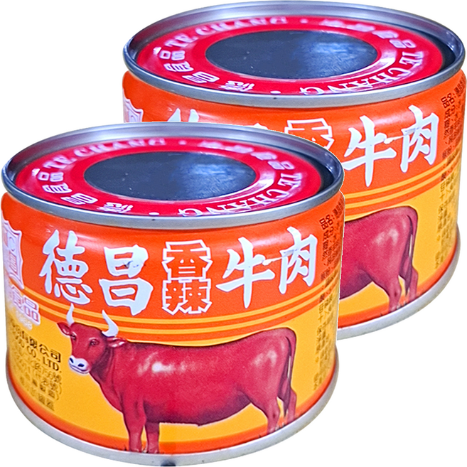 德昌 香辣牛肉罐, 180g, 2罐