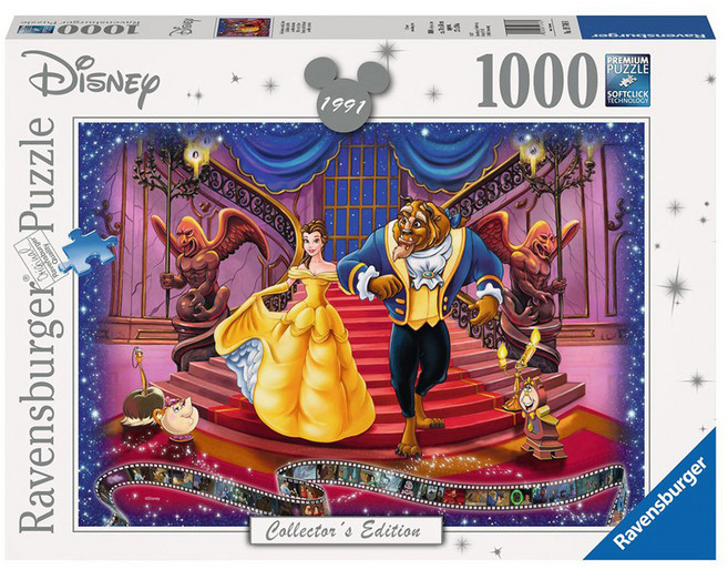 Ravensburger 維寶 迪士尼美女與野獸復刻拼圖, 1000片, 1盒