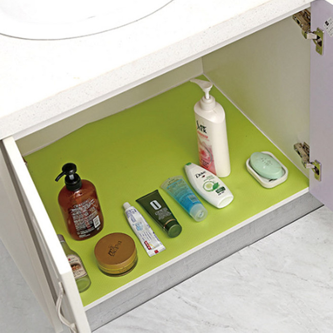 마켓플랜 EVA 다용도 서랍 방수매트, 그린, 3개