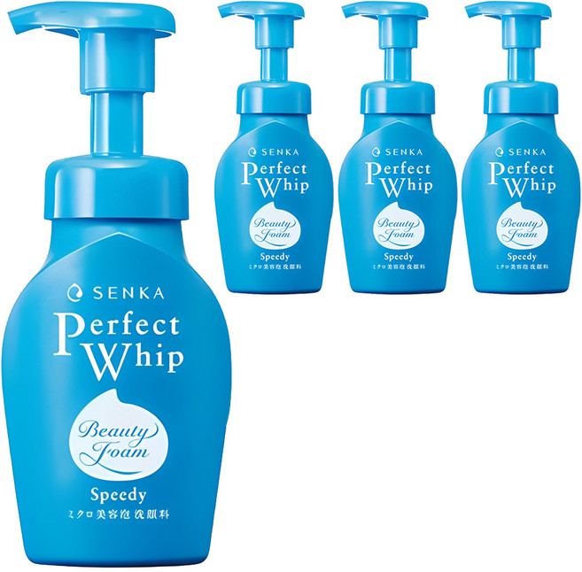 센카 퍼펙트 휩 스피디 클렌징 폼, 150ml, 4개