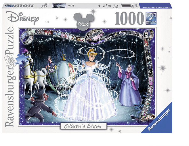 Ravensburger 維寶 德國 迪士尼拼圖 灰姑娘復刻 1000片 多色 1盒