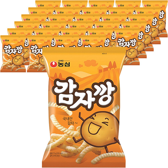 Gamjakkang 農心, 75g, 40個