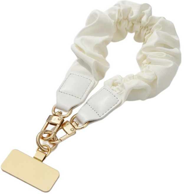 아이작큐브 스마트폰 손목 스트랩 프릴, 03 오프화이트, 1개