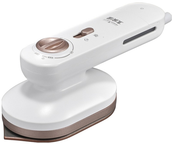 大家源 3段調溫旅行蒸氣電熨斗 650g, TCY-950101, 白色