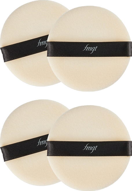 더페이스샵 더페이스샵 데일리 뷰티툴즈 뽀송 후로킹 퍼프 원형, 혼합색상, 4개