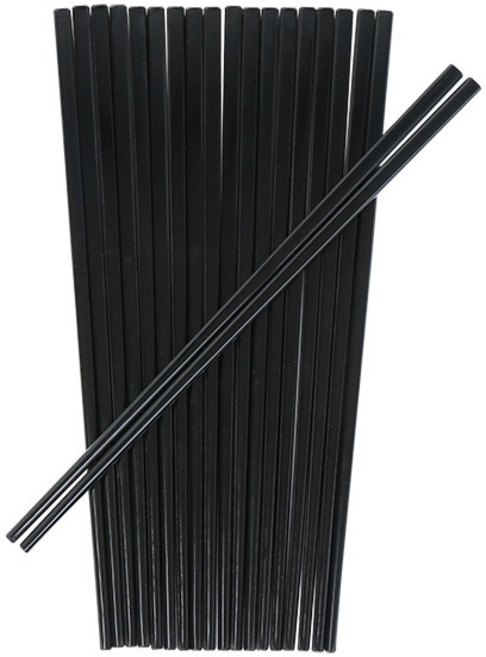 제우스 멜라민 젓가락 240mm 10벌 세트, 블랙, 단품, 1세트