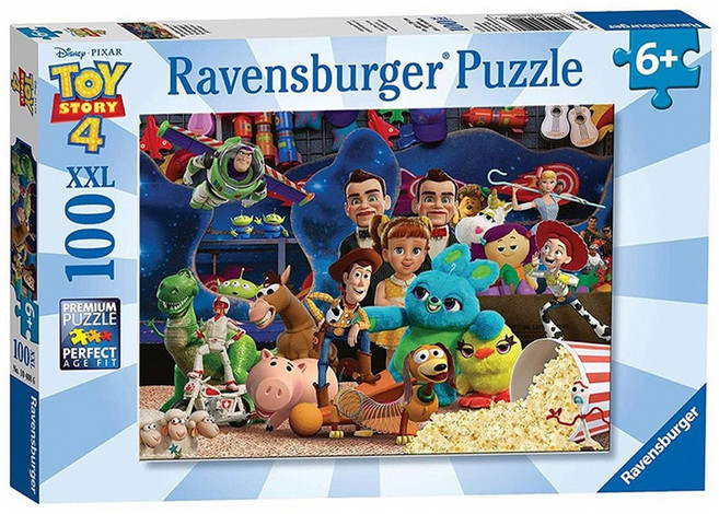 Ravensburger 維寶 玩具總動員4拼圖, 100片, 玩具總動員4, 1盒