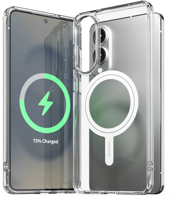 신지모루 2배 자력 M 에어클로 마그네틱 맥세이프 호환 투명 휴대폰 케이스