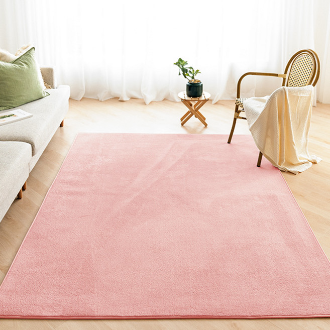 스칸디앤홈 관리쉬운 크레용 단모 러그 워셔블 거실 카페트