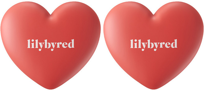 lilybyred 甜美心型腮紅 4.7g, 05 山茶玫瑰, 2個