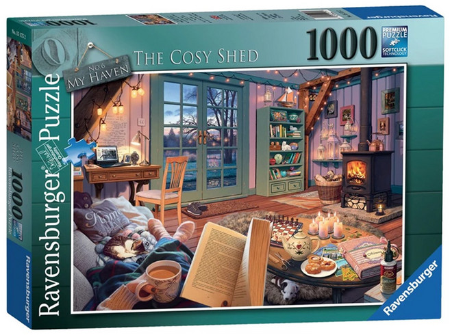 Ravensburger 維寶 舒適空間拼圖 RV15175, Multicolor, 1000片, 1盒