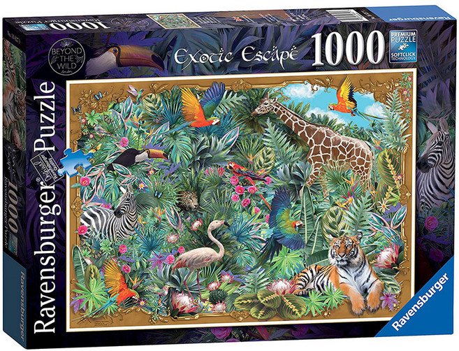 Ravensburger 維寶 荒野之外拼圖, 1000片, 荒野之外, 1盒