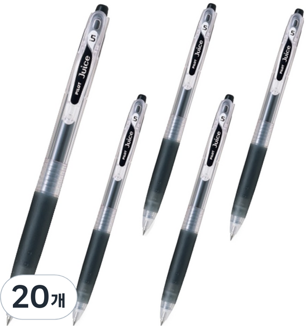 PILOT 百樂 Juice中性筆 0.5mm, 黑色, 20個
