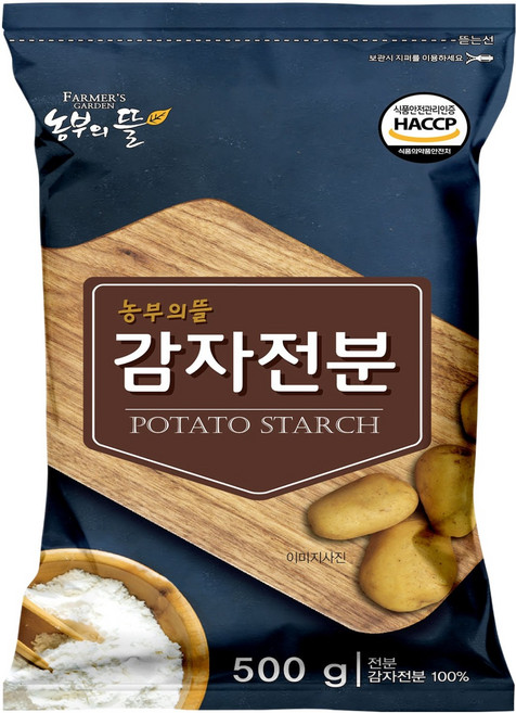 농부의뜰 감자전분, 500g, 1개