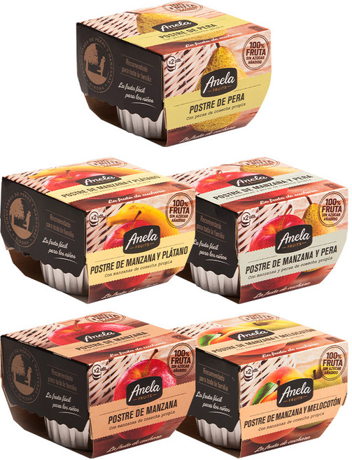 아넬라 첫과일 10일 솔루션 디저트 세트 사과 + 복숭아 + 바나나 + 사과배 + 배, 혼합맛(사과,바나나,사과배,복숭아,배), 1세트