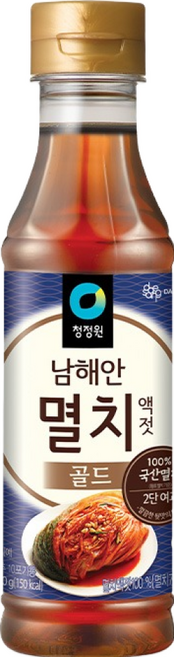 청정원 멸치 액젓 골드, 500g, 1개