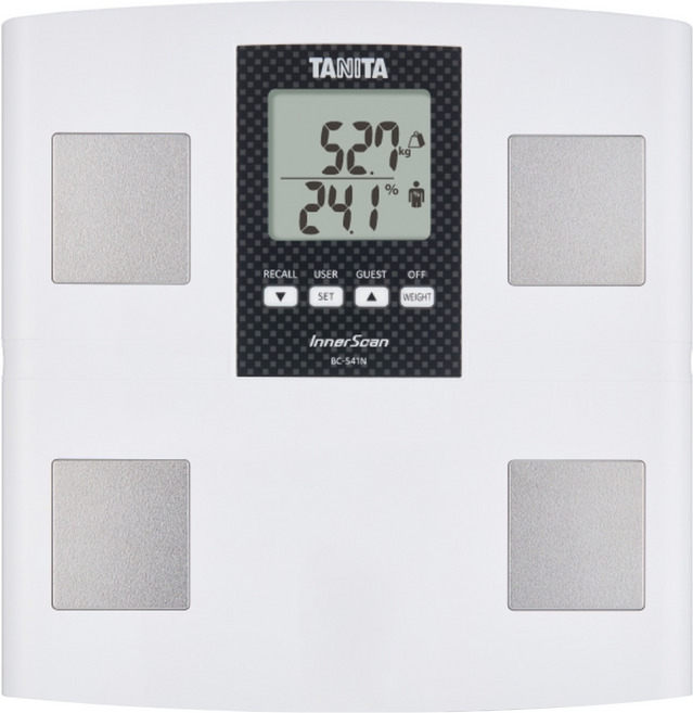 TANITA 塔尼達 體組成計, BC-541N, 白色, 1台