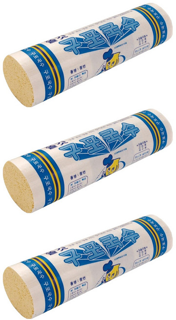 구포국수 중면, 1.4kg, 3개