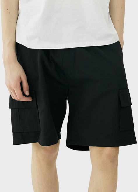 TERAWOOD 素色棉質工裝短褲