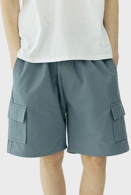 TERAWOOD 素色棉質工裝短褲