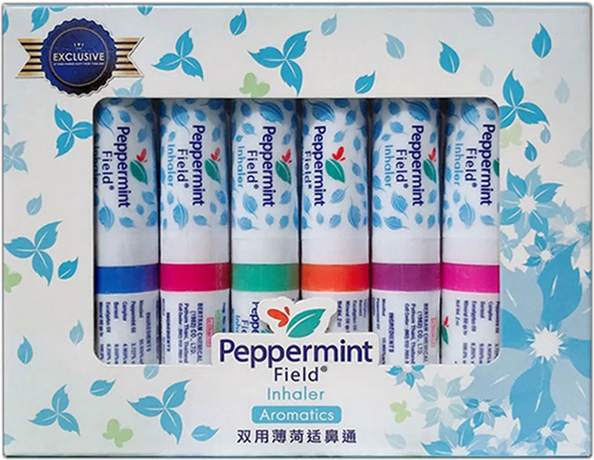 페퍼민트필드 태국 야돔 오리지널 인헤일러 기프트 패키지 6개입, 1세트