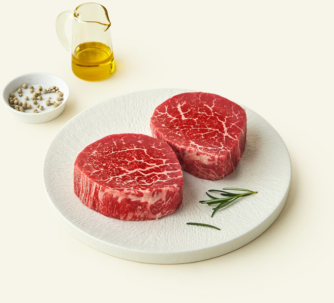 미국산 프라임 안심 스테이크용 (냉장), 300g, 1개