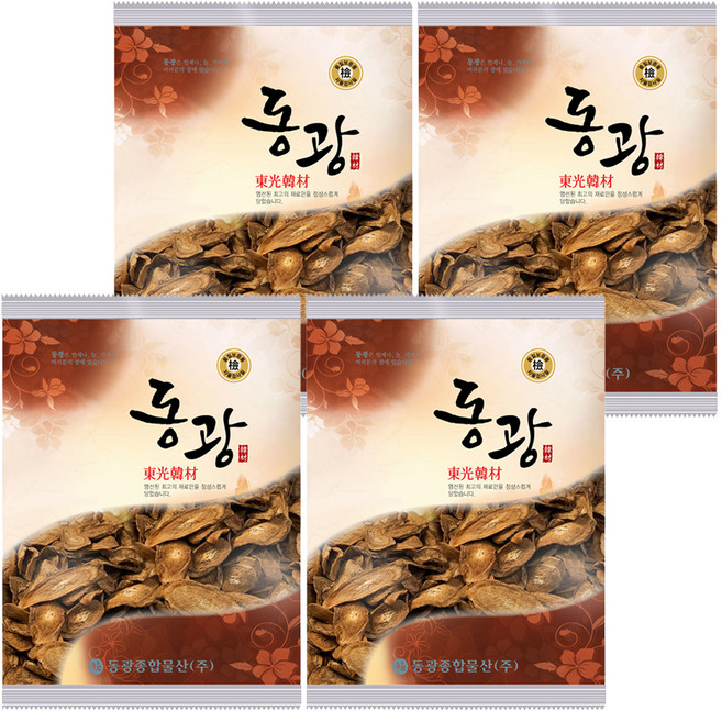 동광한방몰 더 구수한 볶은 우엉 차, 600g, 4개