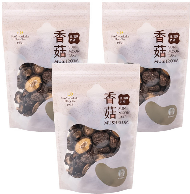 魚池鄉農會 中朵香菇, 90g, 3包