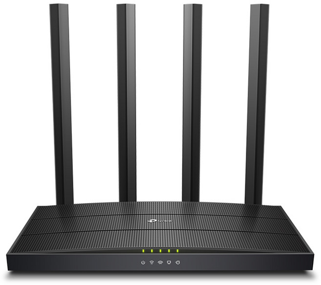 티피링크 Archer C6 기가비트 5포트 듀얼밴드 1200Mbps MU-MIMO 무선공유기, 1개