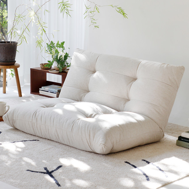 아이와비 클라우드 싱글 접이식 소파베드, 아이보리