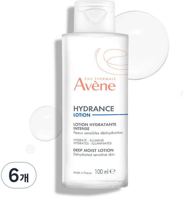 아벤느 이드랑스 딥모이스트 로션 토너, 100ml, 6개