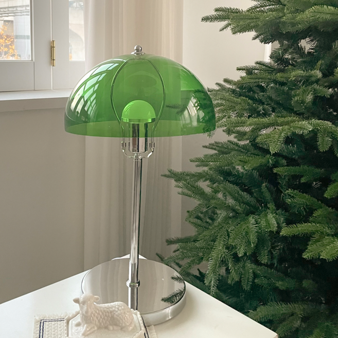 레나에너지 LED 아크릴 머쉬룸 밝기 색상변경 단스탠드, 그린