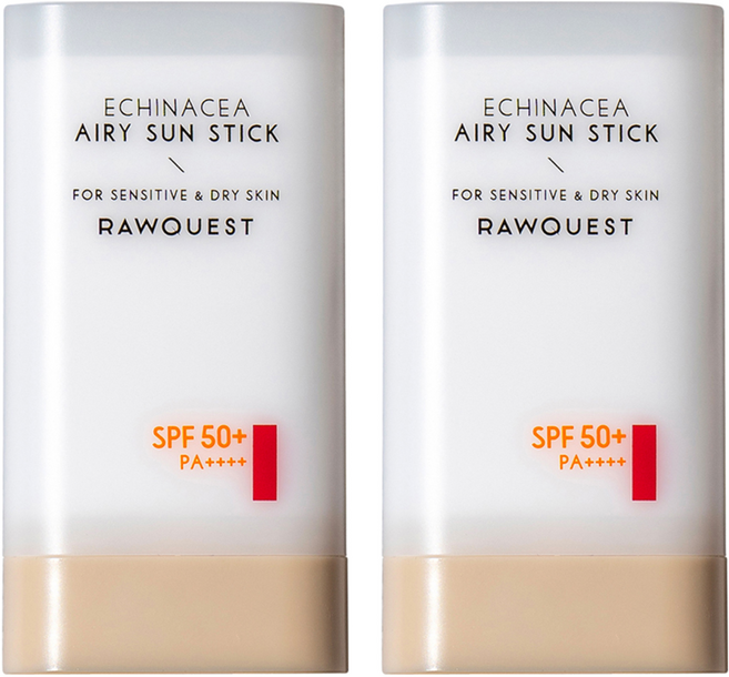 로우퀘스트 에키네시아 에어리 선스틱 SPF50+ PA++++, 19g, 2개