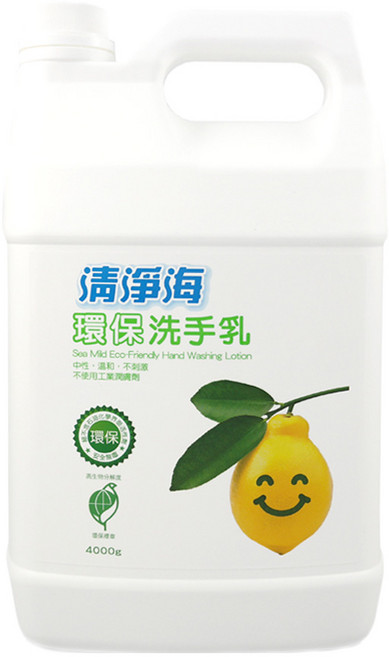 清淨海 環保洗手乳, 4000g, 1桶