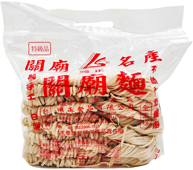同正 關廟麵 中粗, 1.2kg, 1包