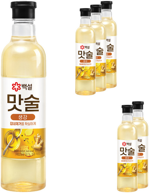 백설 맛술, 800ml, 6개