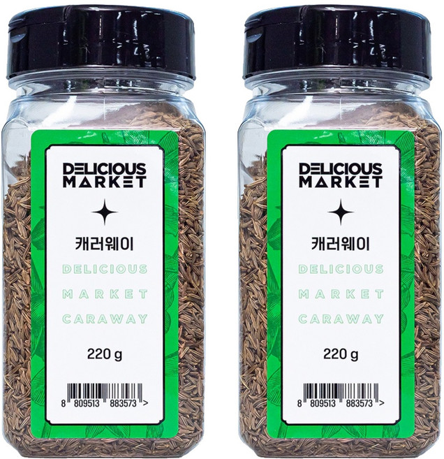 딜리셔스마켓 캐러웨이홀, 220g, 2개