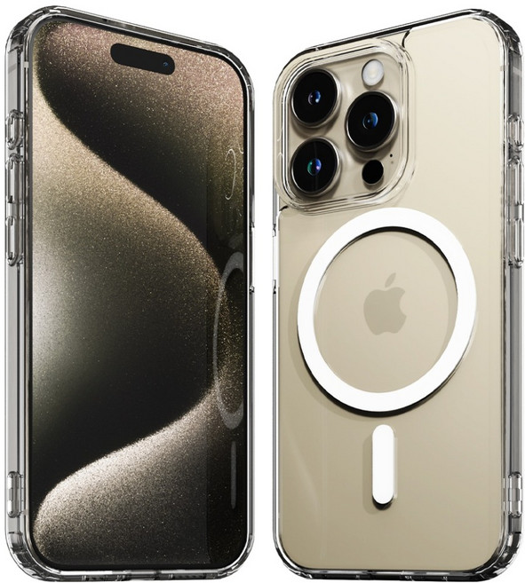 신지모루 아이폰 갤럭시 M-에어클로 Lite 맥세이프 마그네틱 휴대폰 케이스